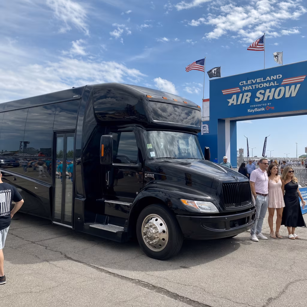 The Complete Guide to Group Bus Transportation for the Cleveland National Air Show