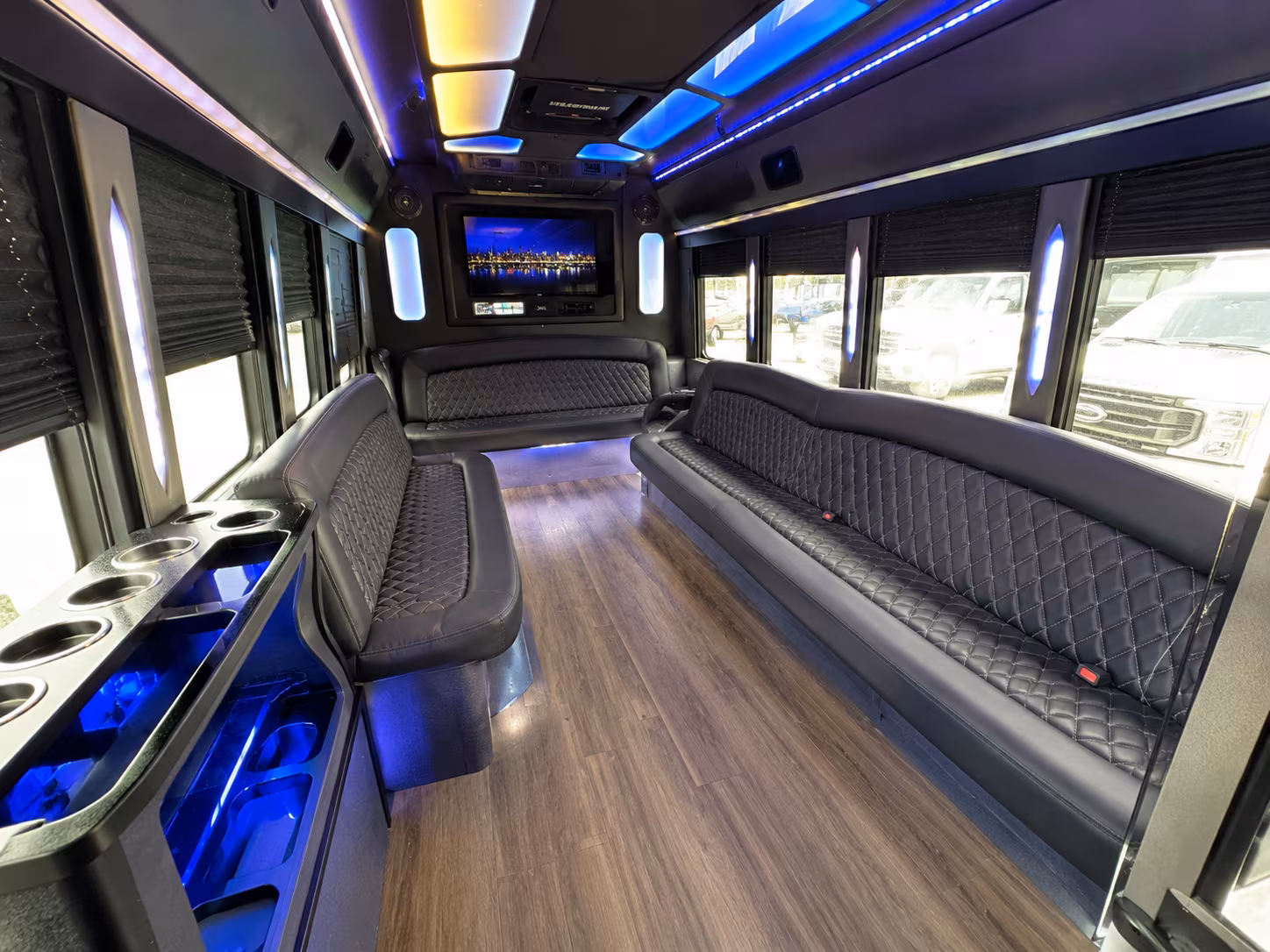 Rent a Bus to Jacobs Pavilion at Nautica