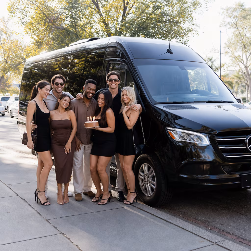 Birthday party bus