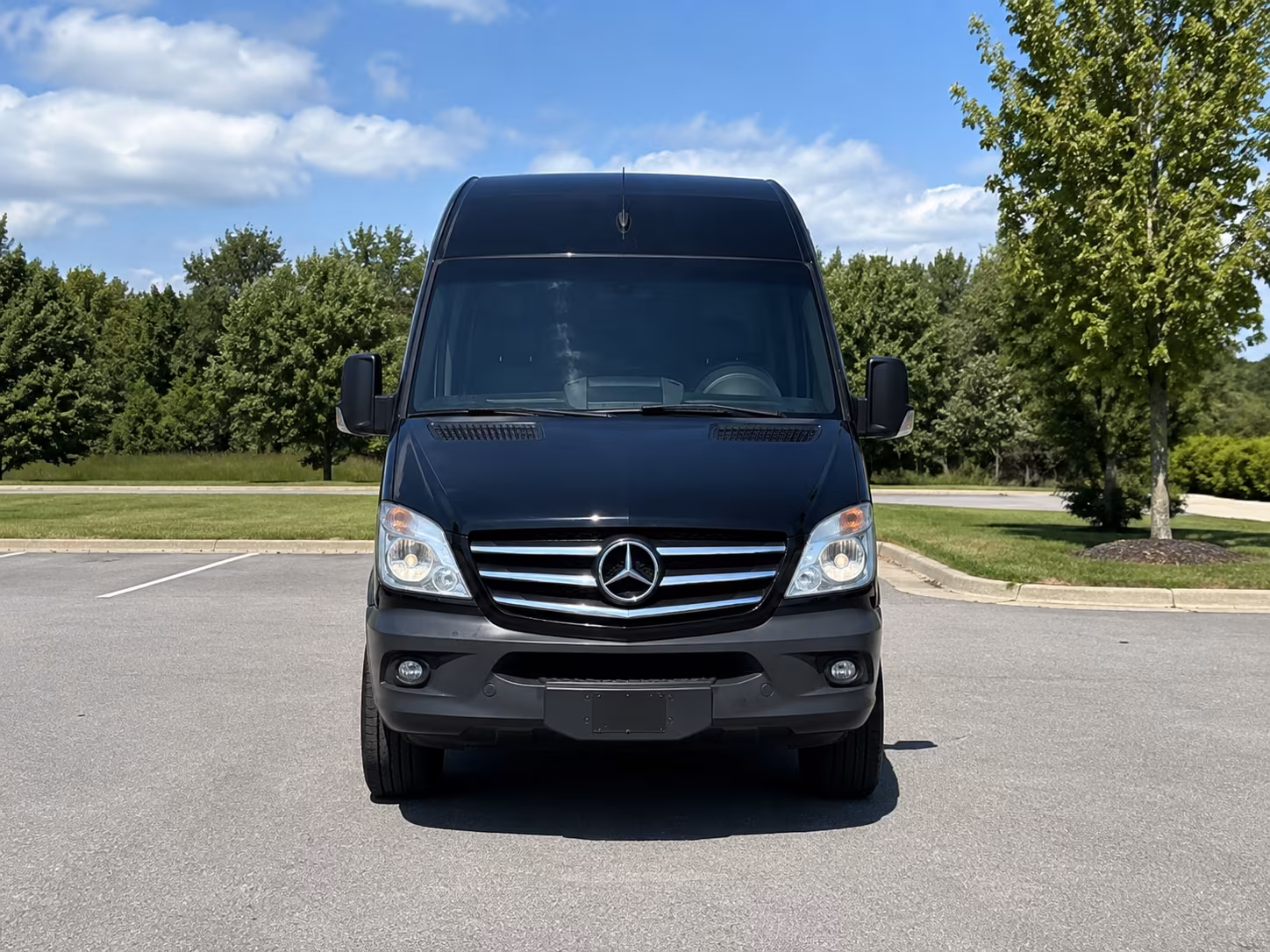 Cleveland Airport Shuttle & Transportation party bus exterior