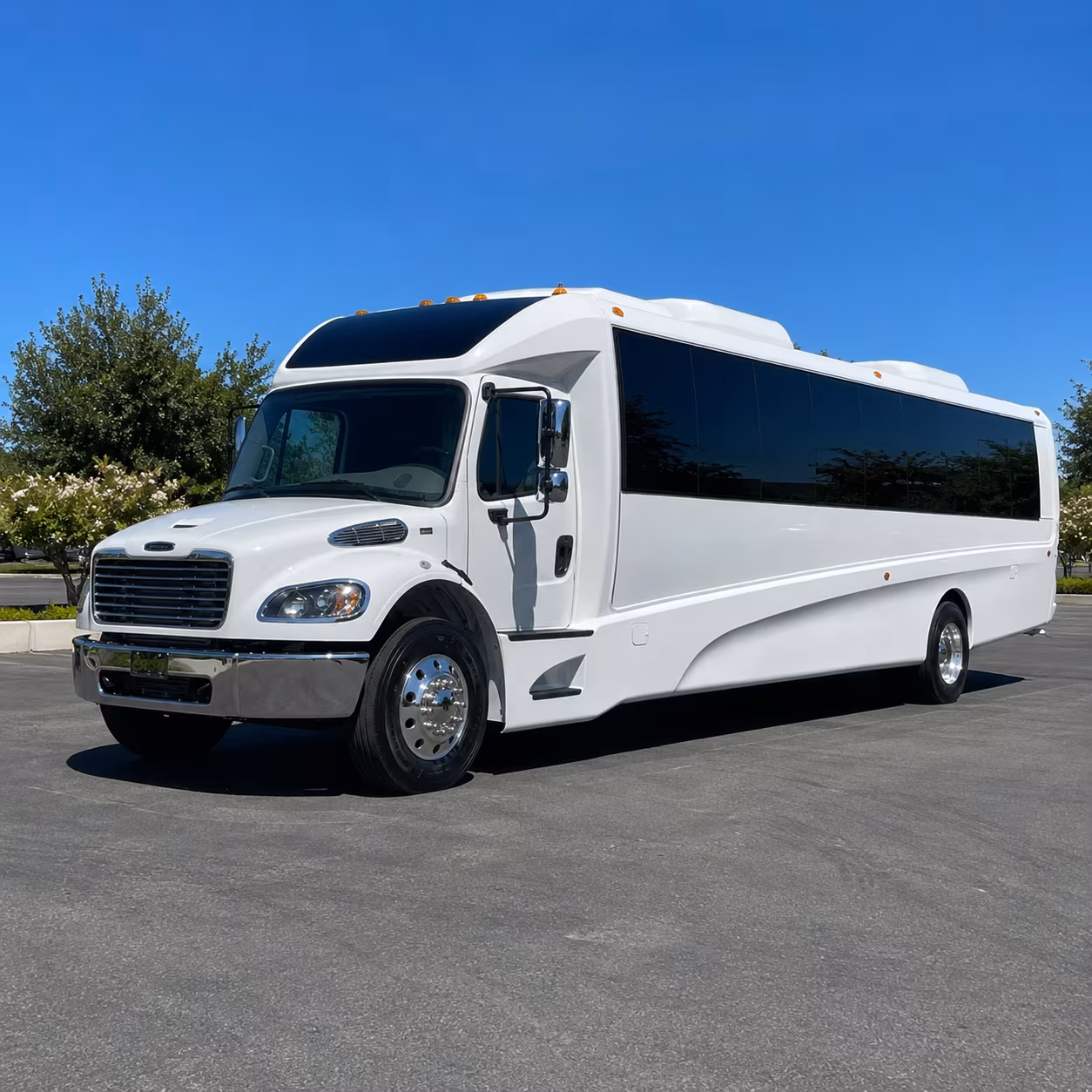 Cleveland Airport Shuttle & Transportation party bus exterior