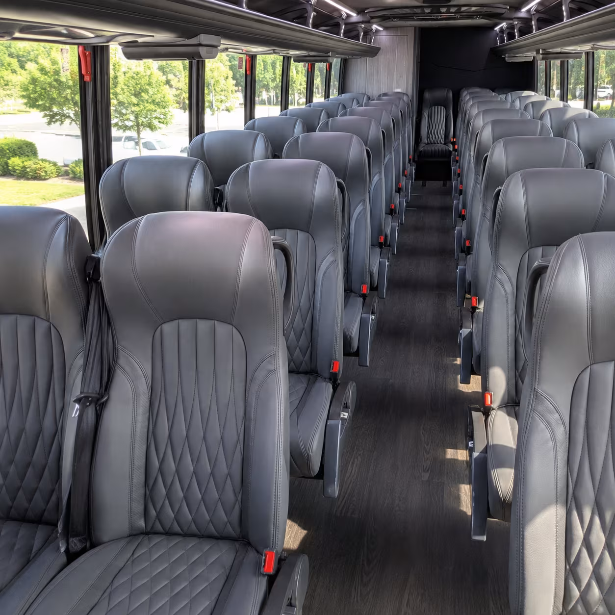 Cleveland Airport Shuttle & Transportation party bus exterior