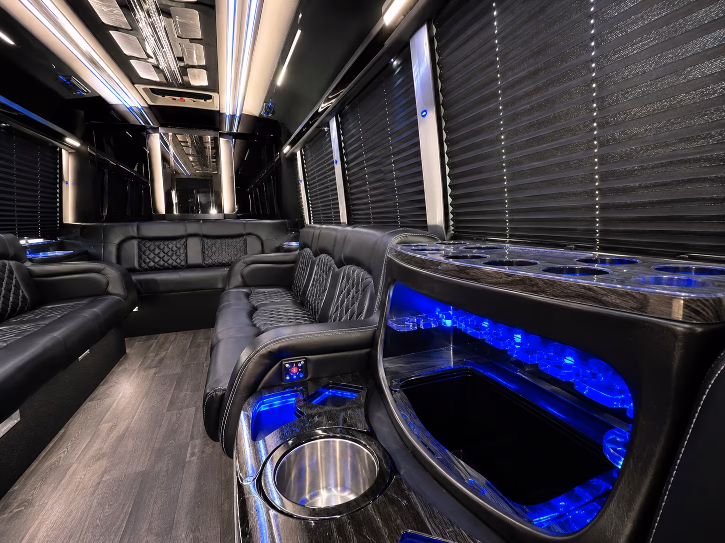 Cleveland Bachelor & Bachelorette Transportation party bus exterior