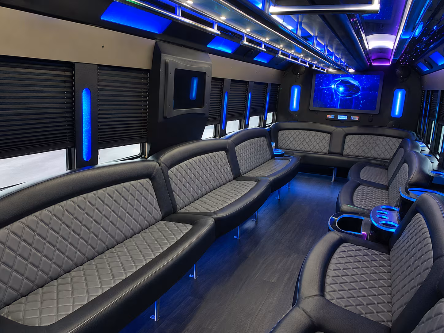 Cleveland Bachelor & Bachelorette Transportation party bus exterior