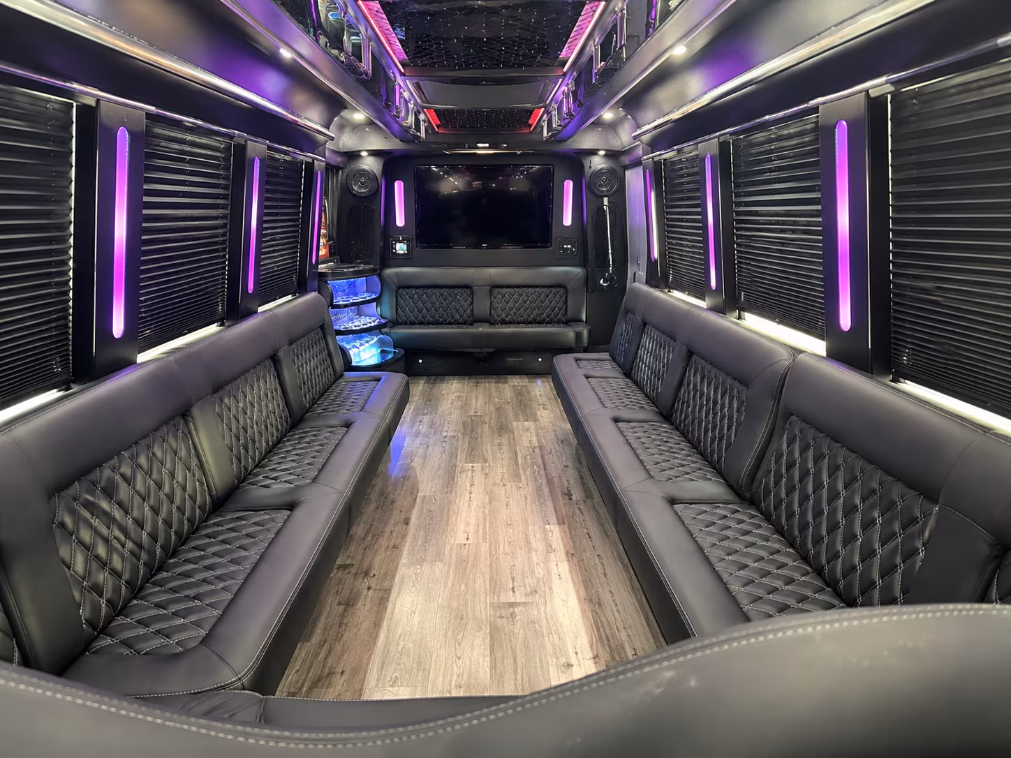 Cleveland Bachelor & Bachelorette Transportation party bus exterior