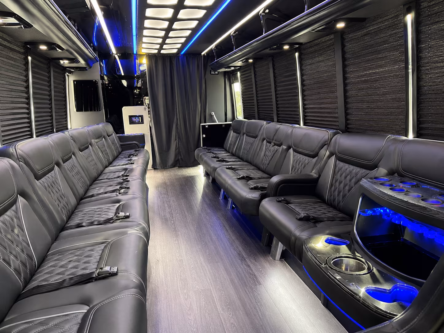 Cleveland Bachelor & Bachelorette Transportation party bus exterior