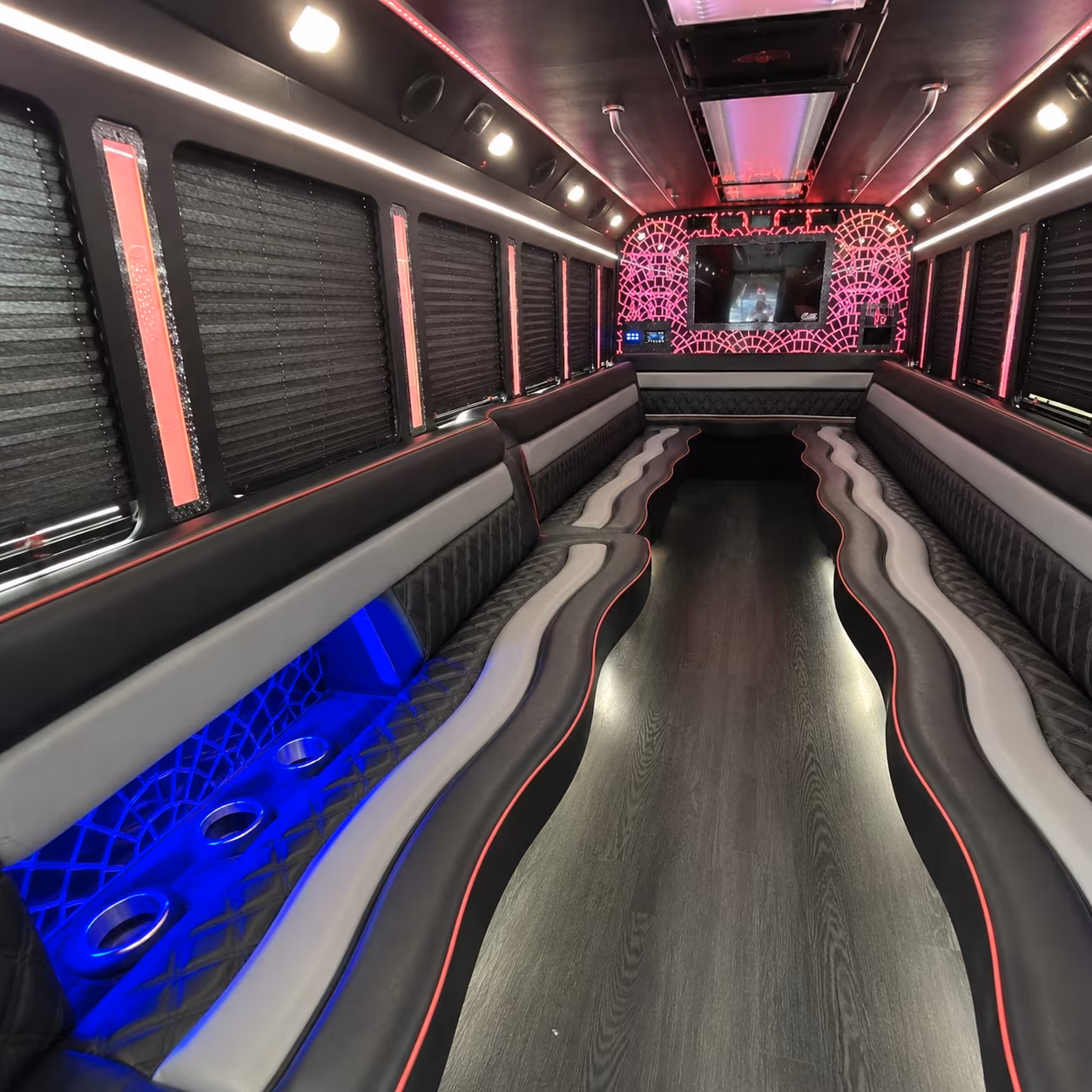 Cleveland Concert & Music Festival Transportation party bus exterior