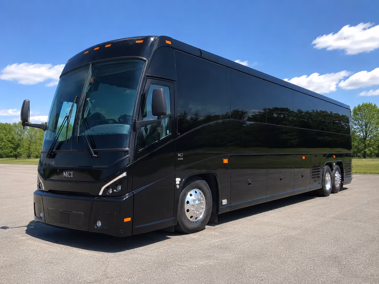 Cleveland Corporate Transportation party bus exterior