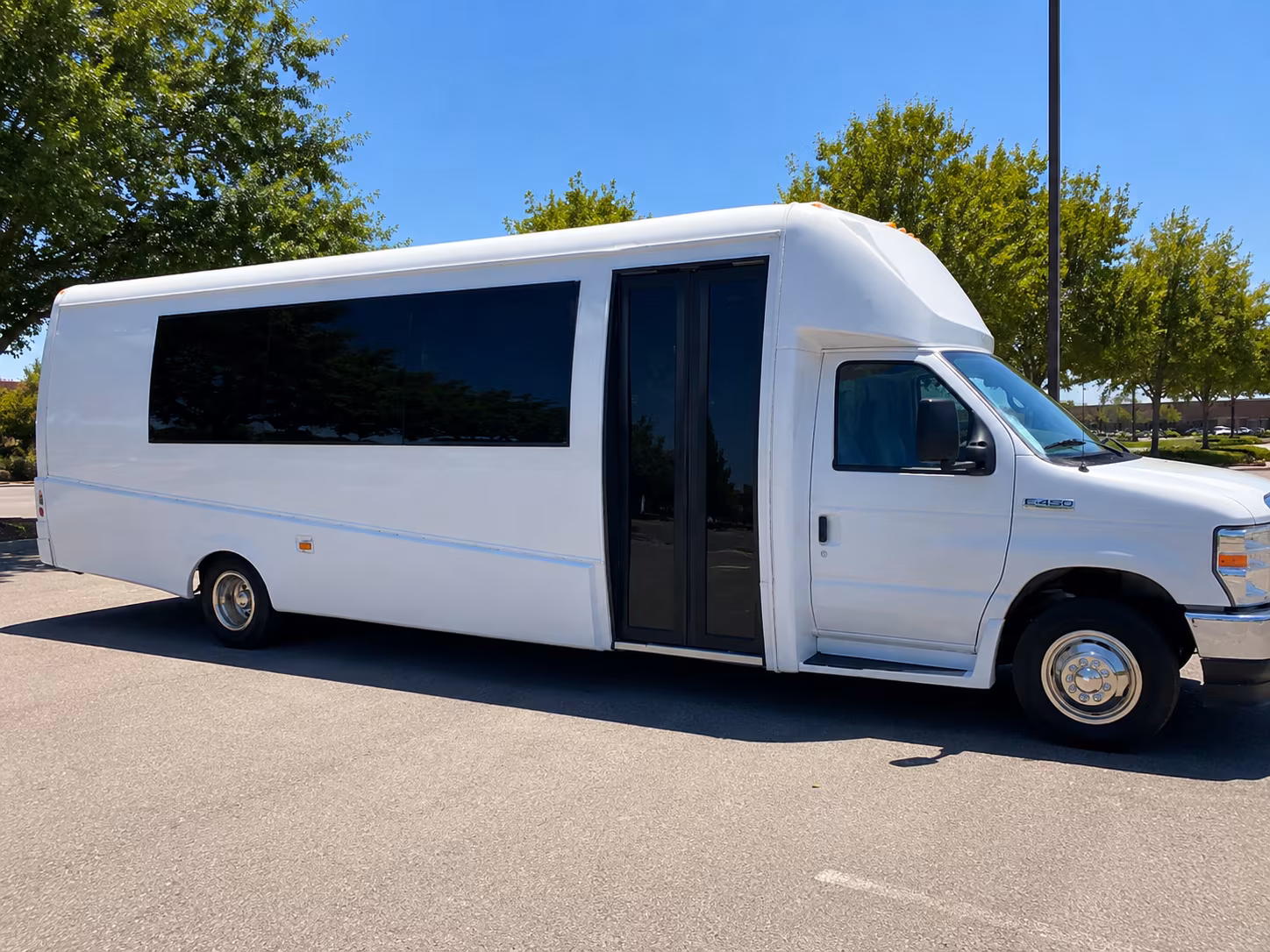 Cleveland Private Event Transportation party bus exterior