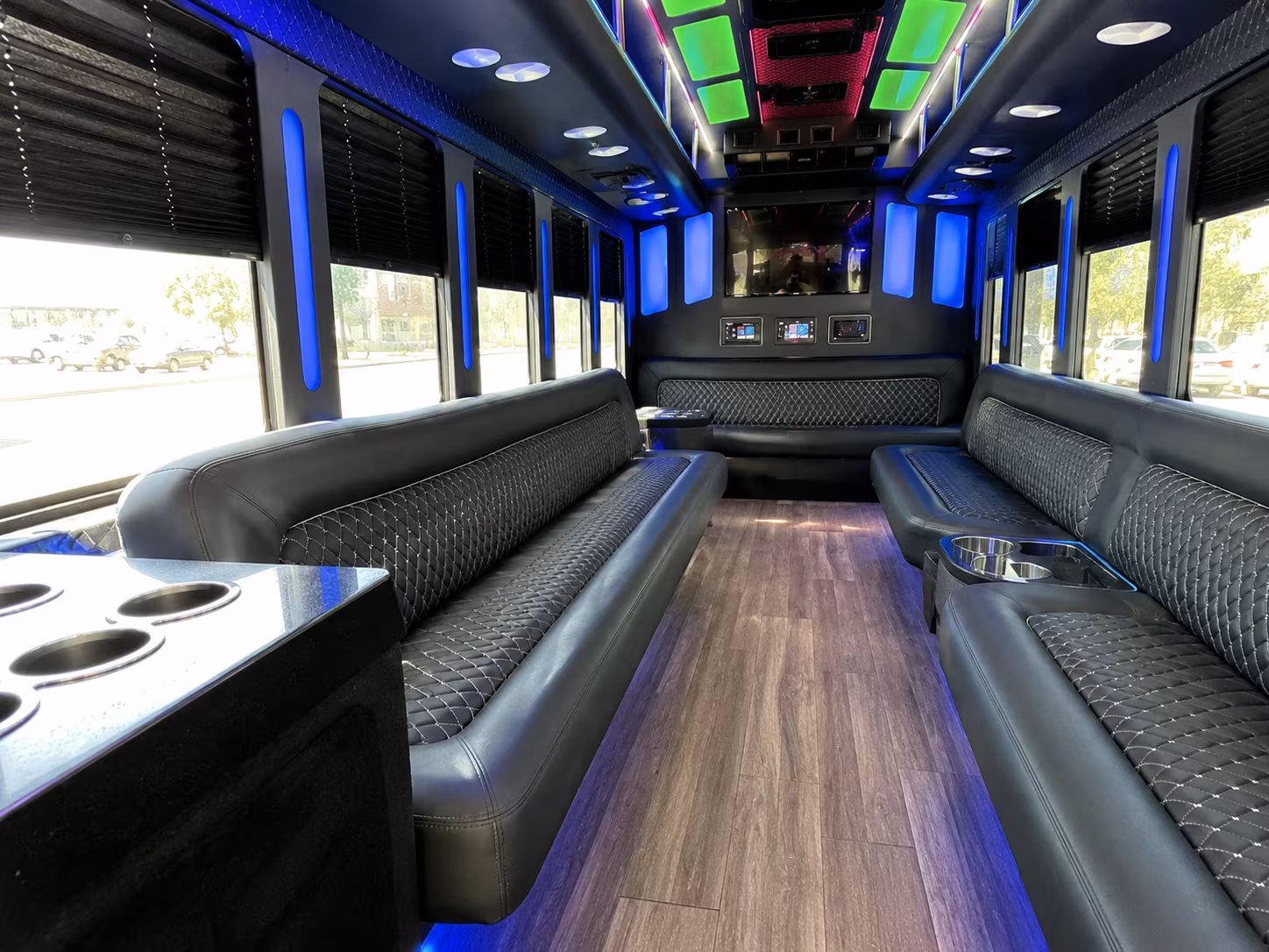 Cleveland Private Event Transportation onboard seating