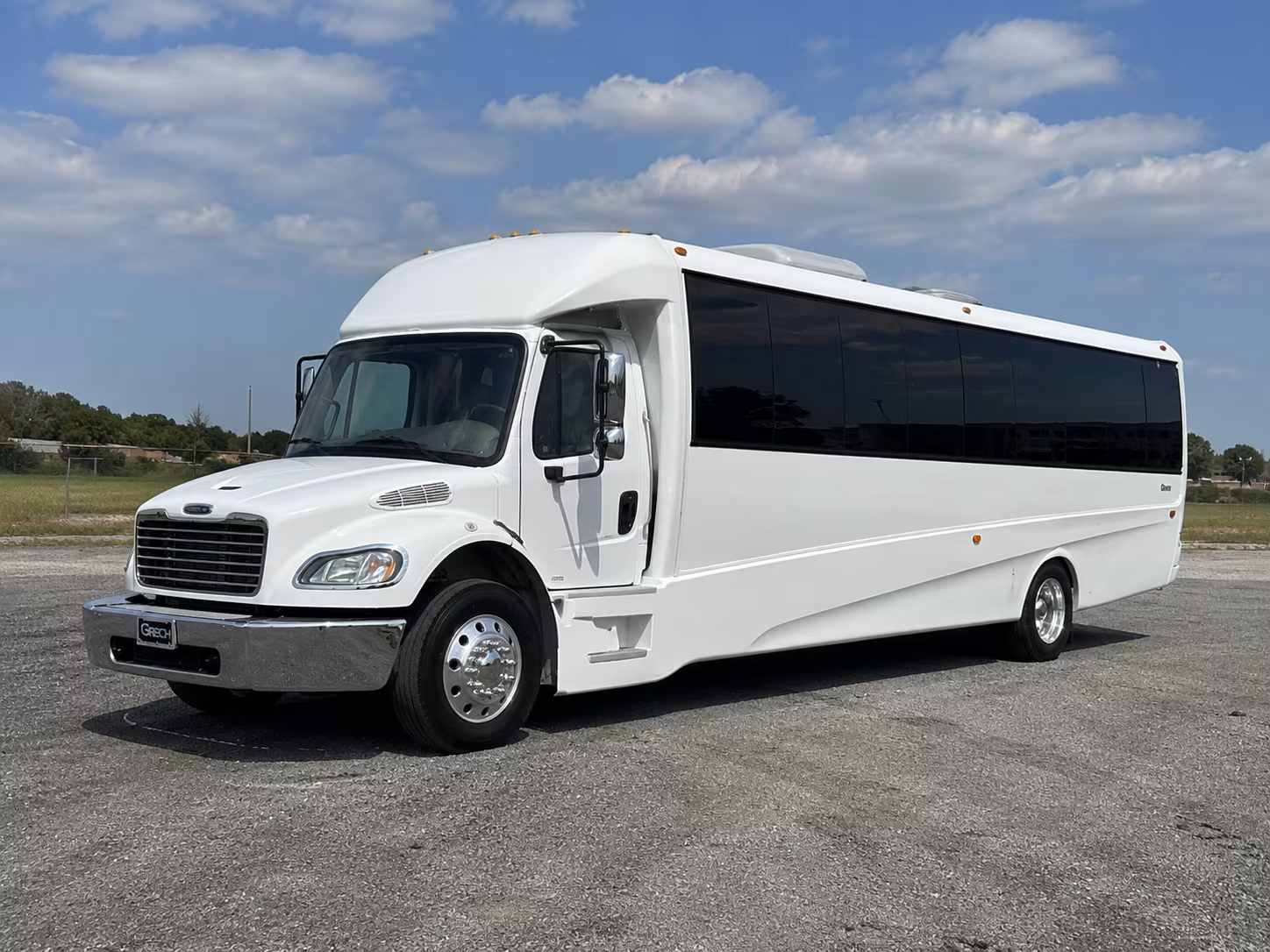 Cleveland Private Event Transportation party bus exterior