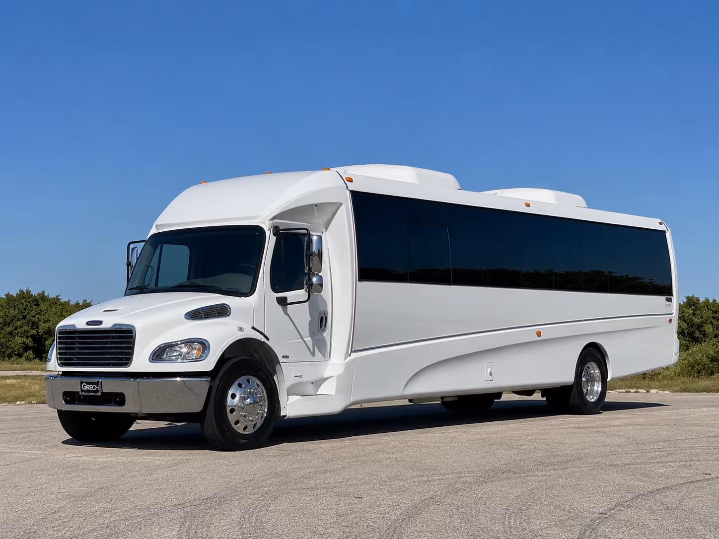 Cleveland Prom & Homecoming Transportation party bus exterior
