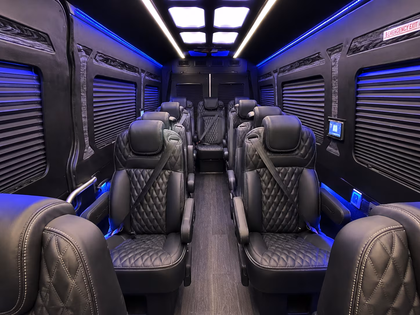 Cleveland School Event Transportation party bus exterior