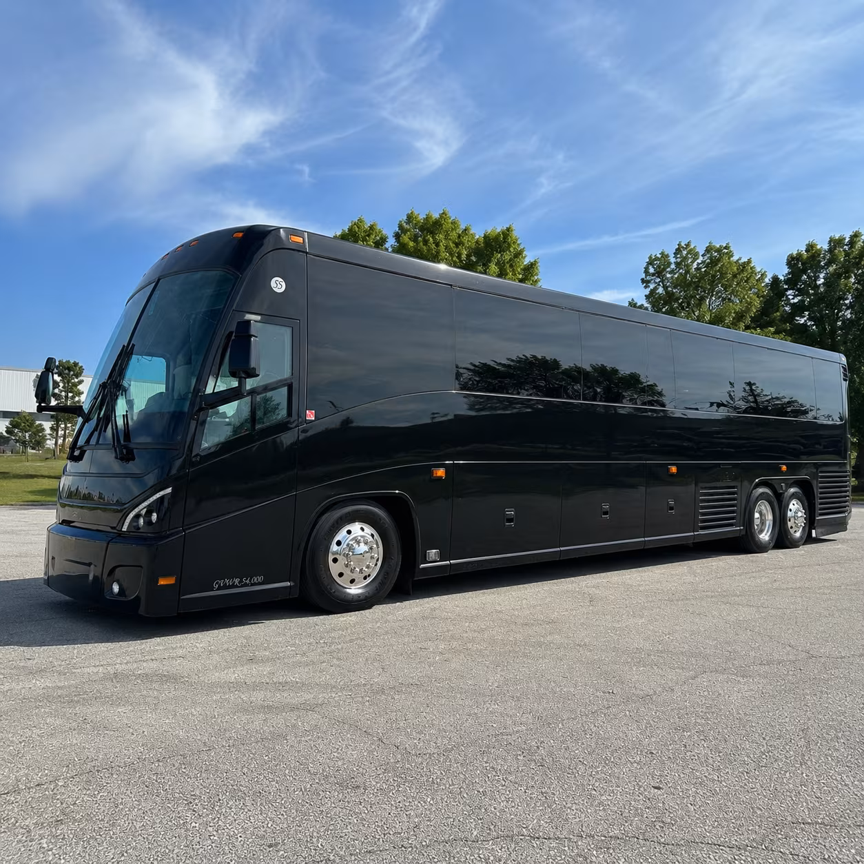 Cleveland School Event Transportation party bus exterior