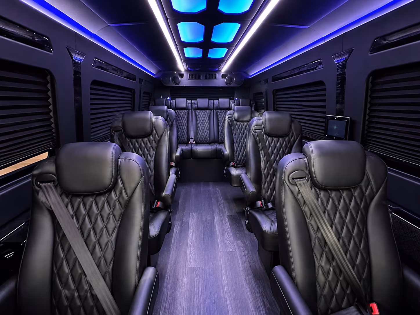 Cleveland School Event Transportation onboard seating