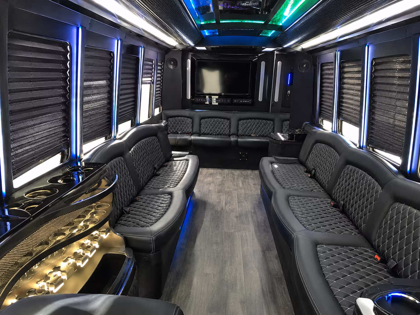 Cleveland Winery Tour & Pub Crawl Transportation party bus exterior