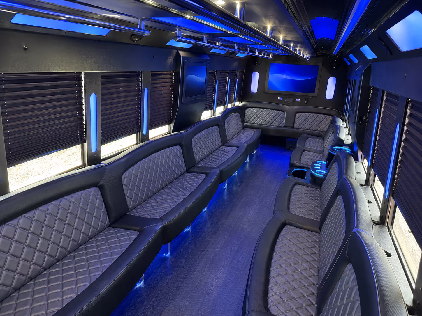 Cleveland Winery Tour & Pub Crawl Transportation onboard seating