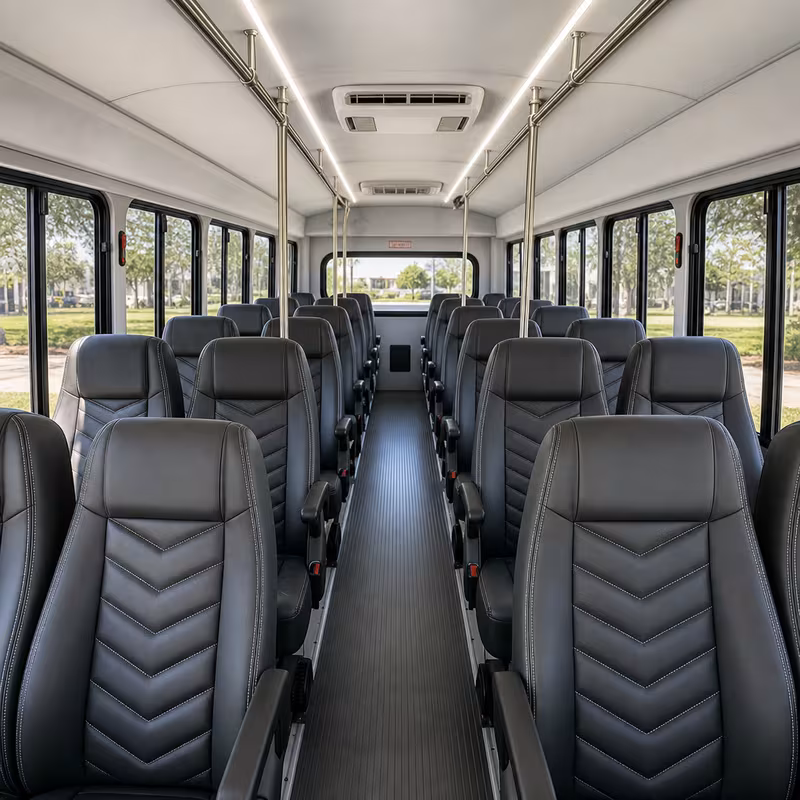 minibus interior