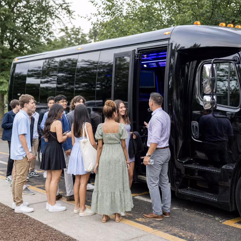 Cleveland School Transportation fleet vehicle