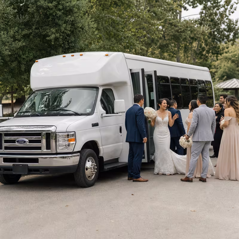 Cleveland Wedding Transportation fleet vehicle
