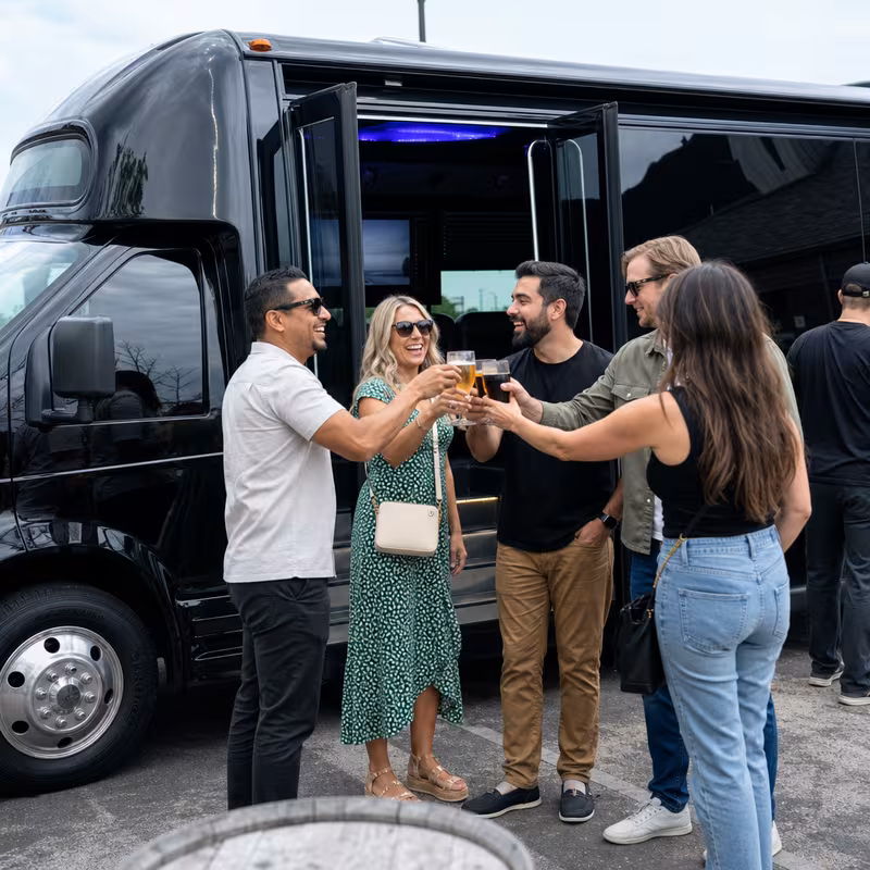 Cleveland Winery & Brewery Tour Transportation fleet vehicle