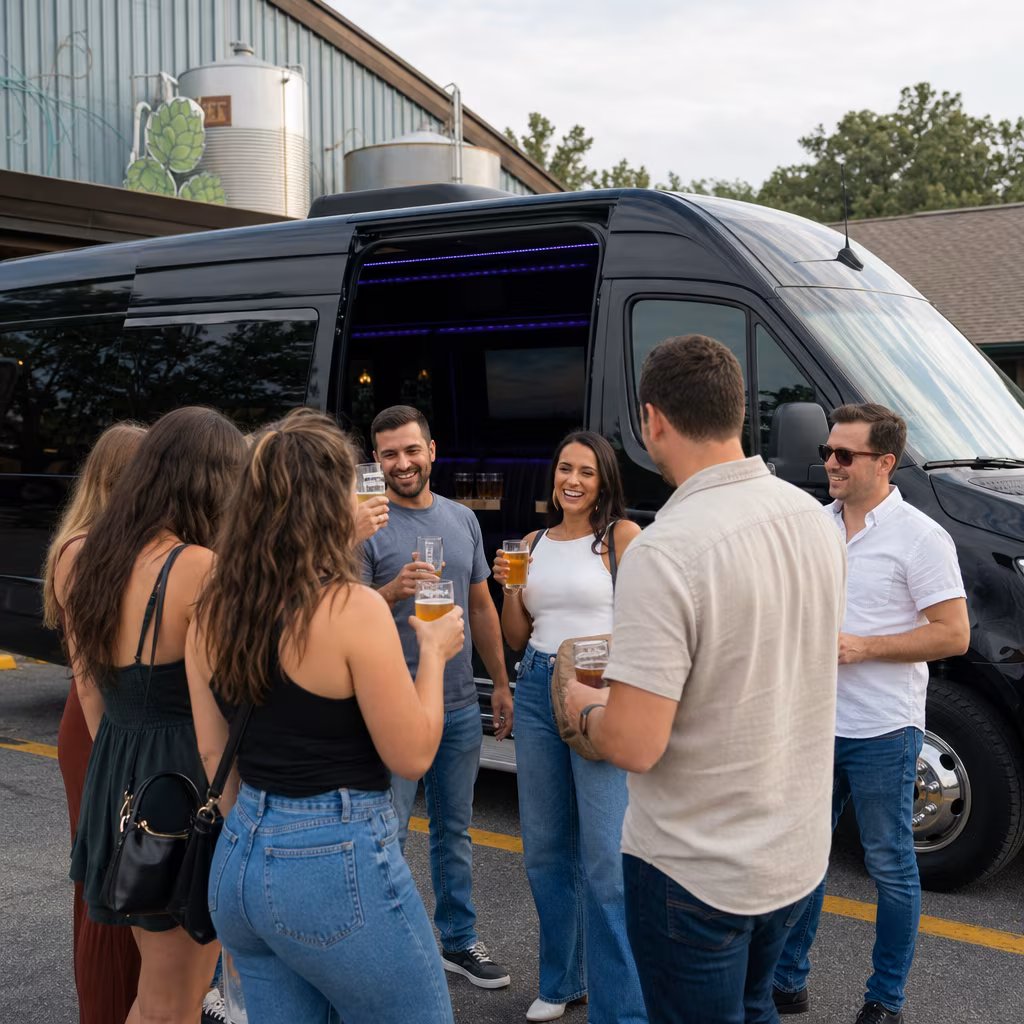 Cleveland Winery Tour & Pub Crawl Transportation